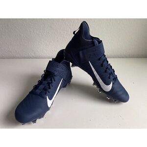 Nike Alpha Menace Pro 2 MID Football Cleats Midnight Navy BV3945-404 Men’s Sz 15